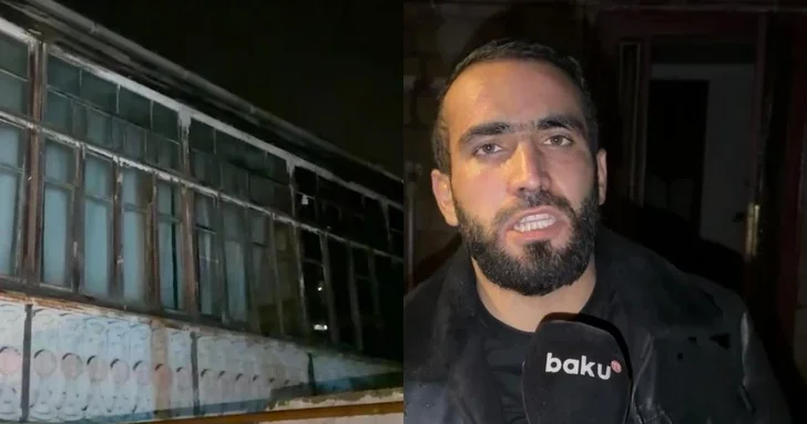 Огонь уничтожил второй этаж дома в Шамахы: хозяин лишился всех накоплений