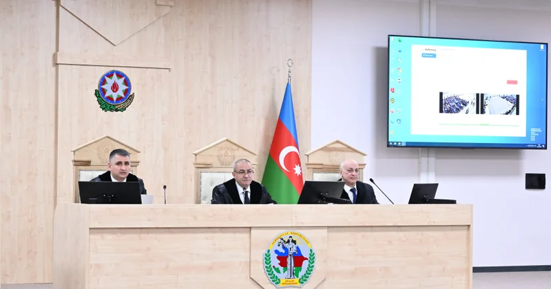 В Баку продолжился суд над лицами, обвиняемыми в совершении многочисленных преступлений против азербайджанского народа