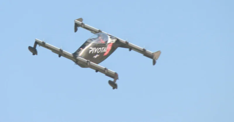 В США провели тестовый полет летающего автомобиля ВИДЕО