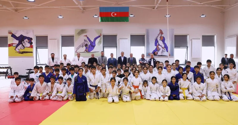Рашад Набиев осмотрел новый зал дзюдо в Имишли