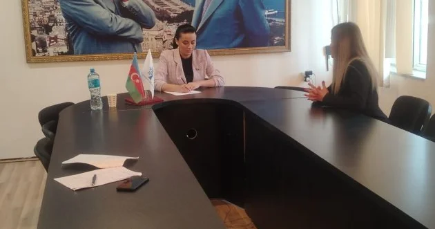 Deputat Səbinə Xasiyeva seçicilərlə görüşüb