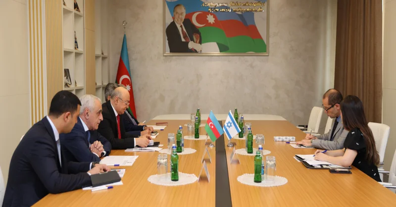 Kəmaləddin Heydərov İsrail səfiri ilə görüşüb