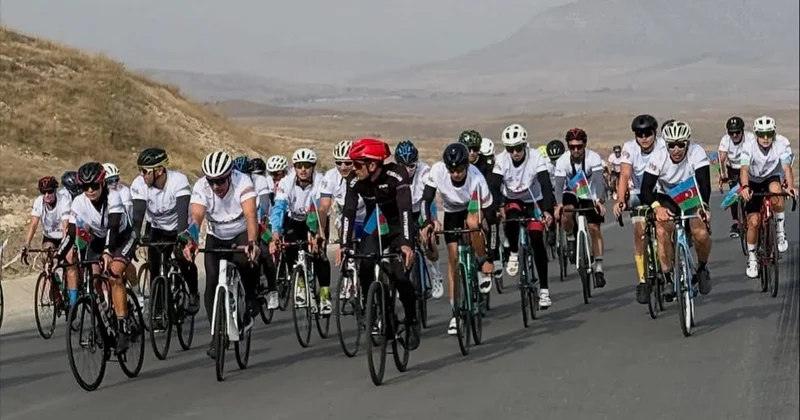 “Zəfərin izi ilə” veloyürüşünün final mərhələsi Xankəndidə keçirilib FOTO