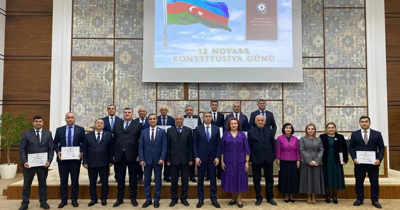 Xəzər rayonunda Konstitusiyamızın 30 illiyi qeyd edilib FOTOLAR