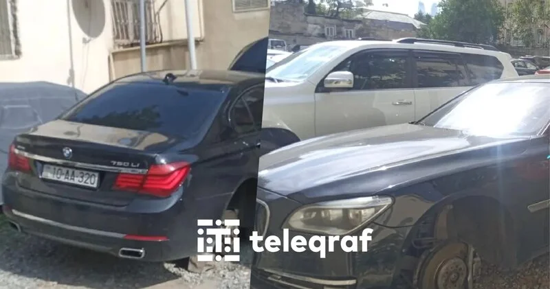 Küçədə yararsız vəziyyətdə qalan “AA” seriyalı avtomobil kimindir? FOTOLAR