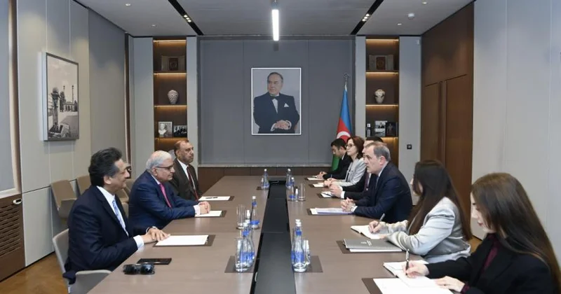 Ceyhun Bayramov Asiya Ombudsmanlar Assosiasiyasının prezidenti ilə görüşüb