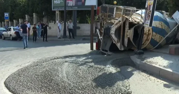 Ağdamda 24 yaşlı fəhlə betonqarışdıranın altında qalaraq öldü