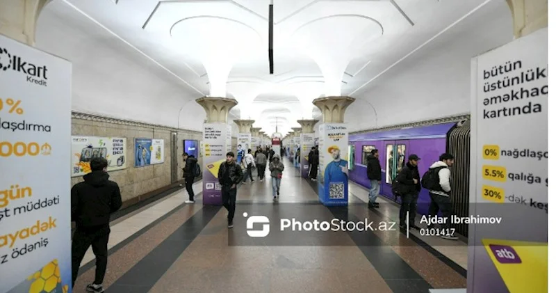 Bakıda metro stansiyalarından birinin çıxışı bağlandı SƏBƏB (FOTOLAR)