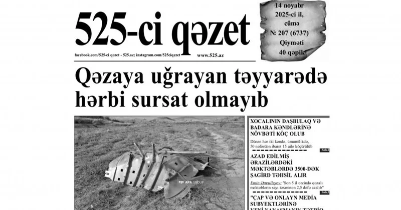 “”in 14 noyabr sayında nələr var? ANONS