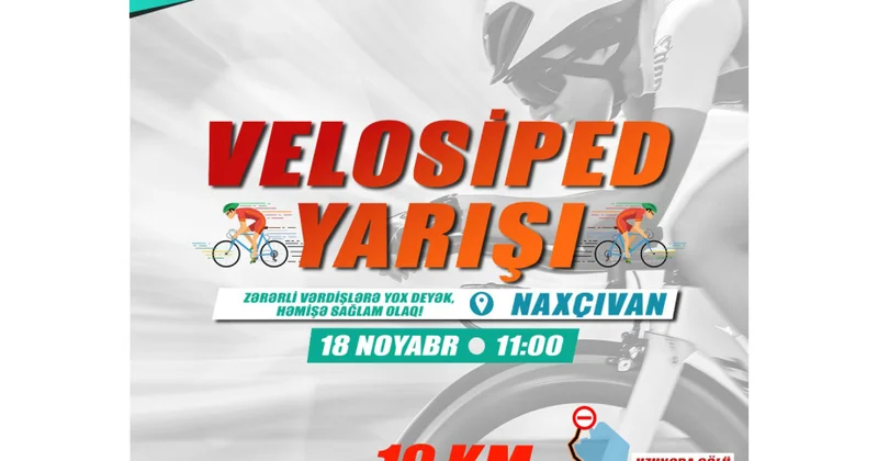 Naxçıvanda velosiped yarışı keçiriləcək