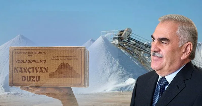 Naxçıvanda duz istehsalının dayanmasında Vasif Talıbovun da əli var ŞOK DETALLAR