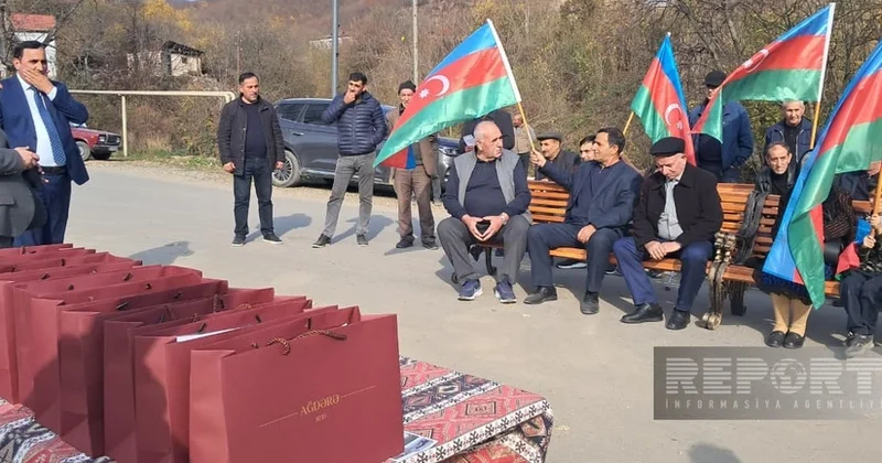 Növbəti köç karvanı Vəngli kəndinə çatıb, açarlar təqdim edilib YENİLƏNİB