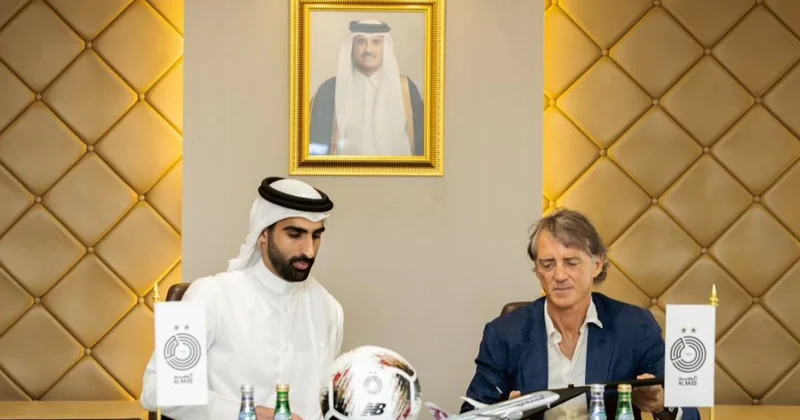 Roberto Mançini Qətər klubunun baş məşqçisi təyin olunub