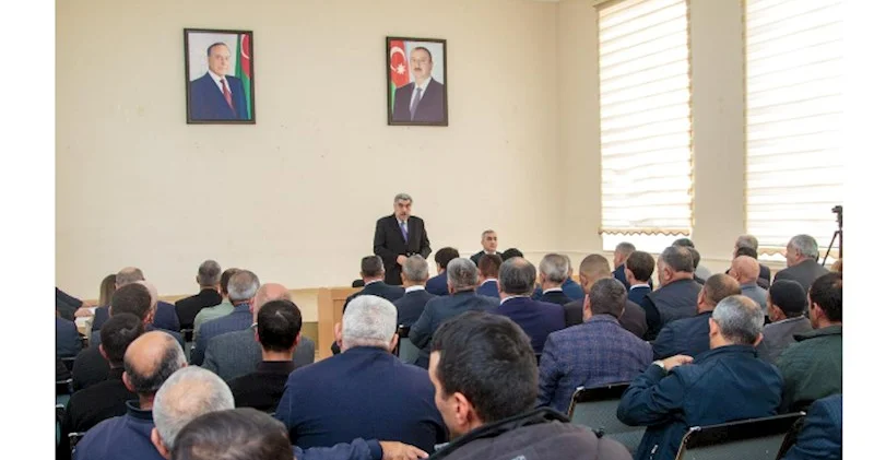 İcra başçısı kənd sakinləri ilə görüşdü FOTOLAR