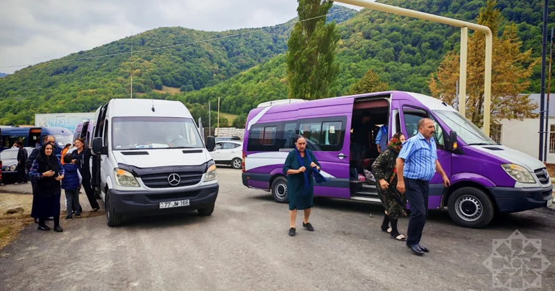 Xocalının və Ağdərənin kəndlərinə növbəti köç karvanı yola düşdü