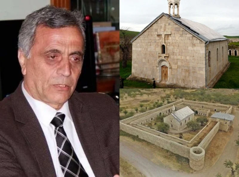 Professor: Özləri də bilir ki, Amaras monastırı “qədim erməni abidəsi deyil, amma saxtakarlıq genlərindədir...