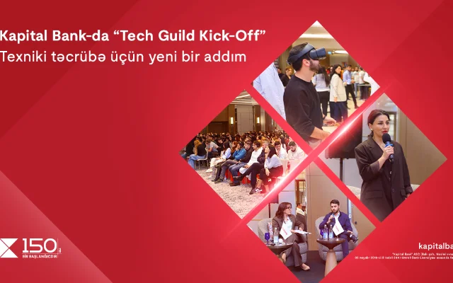 Kapital Bank Tech Guild KickOff tədbirini keçirdi