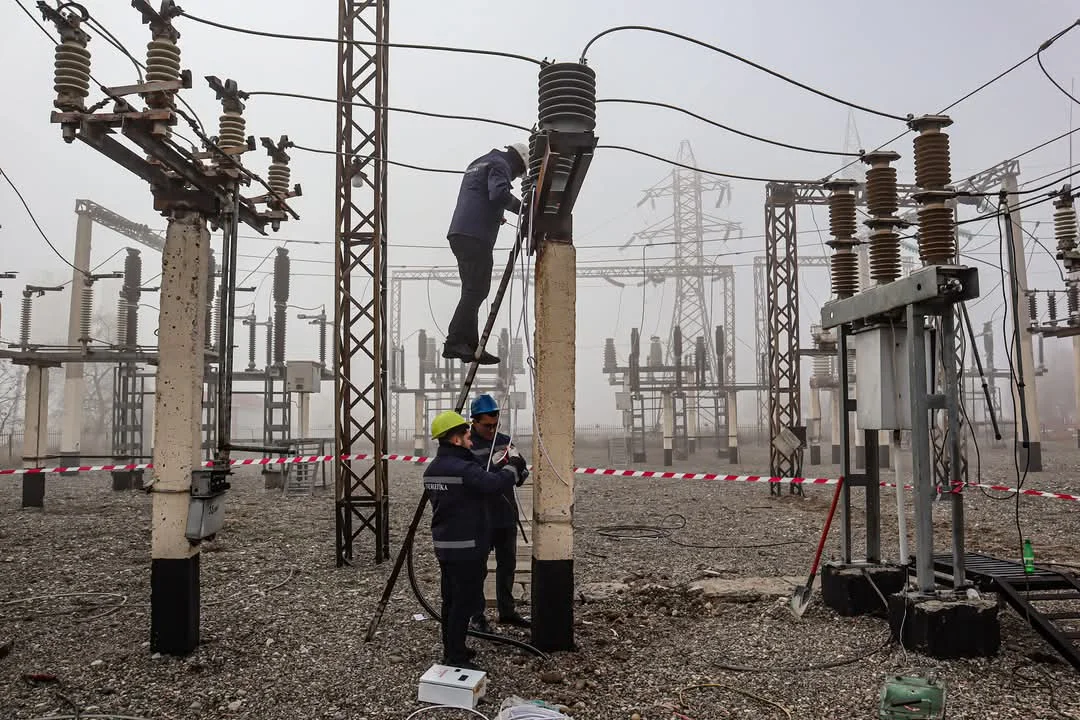 В Нахчыване на подстанции Арпачай установлен новый трансформатор напряжения