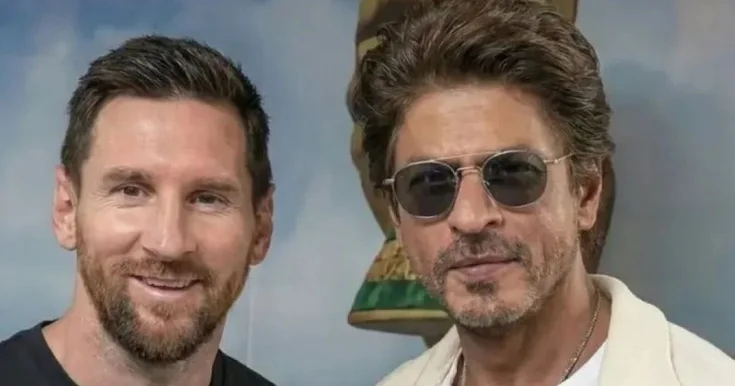 Messi və Şahrux Xan bir arada Fotolar