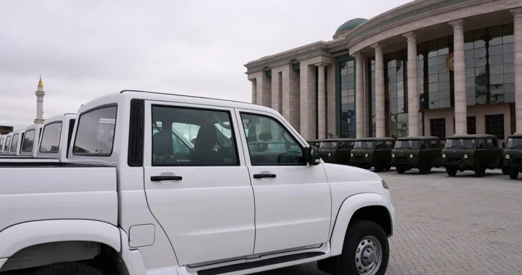 Ramzan xüsusi hərbi əməliyyat zonasına 80 SUV göndərdi...