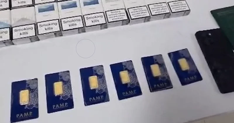 Telefonda gizlədilmiş qızıl külçələr aşkarlanıb