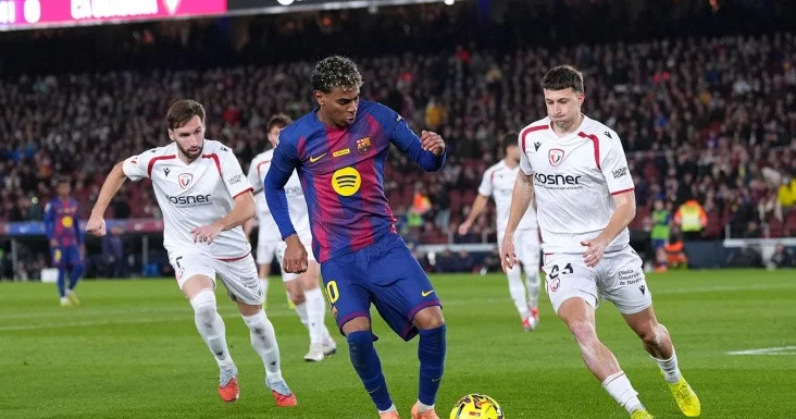 “Barselona” Rafinyanın dublu sayəsində “Osasuna”ya qalib gəlib VİDEO