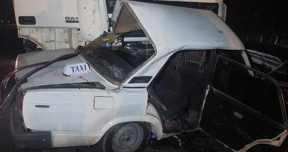 Qazaxda ağır qəza: iranlılar yaralandı