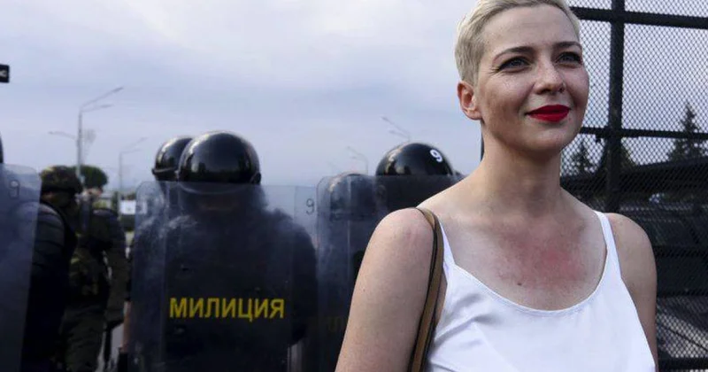 Мария Колесникова на свободе