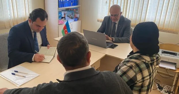 Elçin Mirzəbəyli seçiciləri ilə görüşüb, problemləri dinləyib FOTOLAR