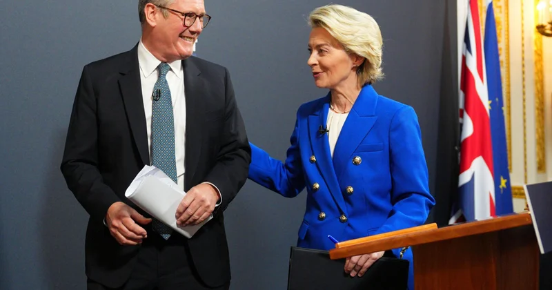 Стармер и фон дер Ляйен обсудили судьбу российских активов