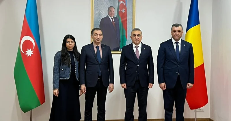 Vəkillər Kollegiyasının nümayəndə heyəti Azərbaycanın Rumıniyadakı səfirliyini ziyarət edib