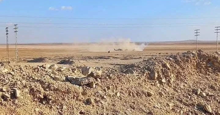 ABŞ və Suriya hərbçiləri hücuma məruz qaldılar Hərbi təyyarələr havaya qaldırıldı VİDEO