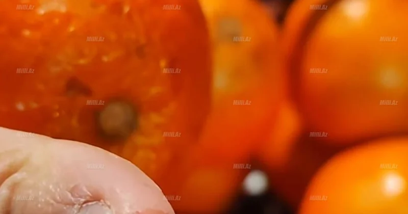 İrandan gətirilən portağal boyanır? Ələ keçən rəng şübhə yaratdı