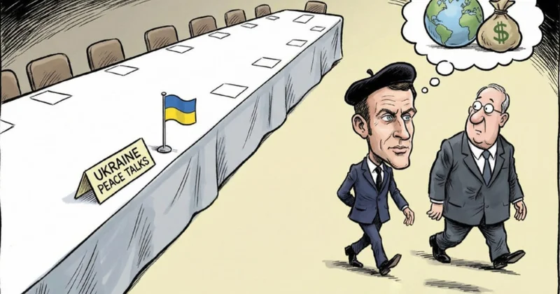 Makronun Ukrayna üzrə sülh danışıqlarını sabotaj etdiyi iddia olunur