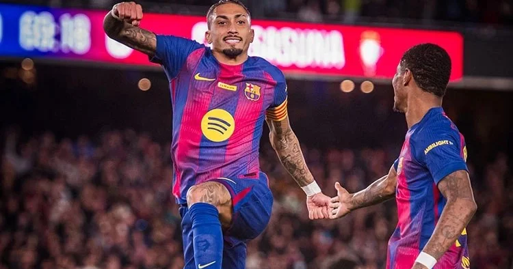 Barselona 3 xalı 2 qolla qazandı VİDEO