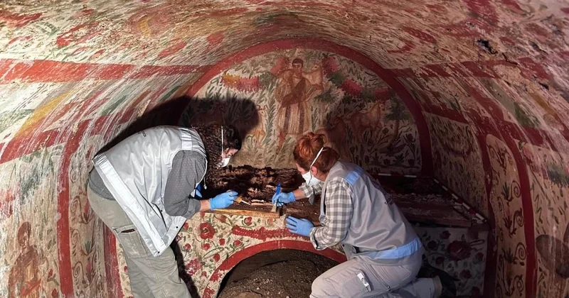 В Турции нашли уникальную фреску III века с образом Иисуса