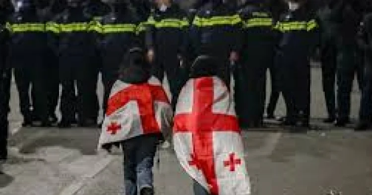 Tiflis yenidən qarışdı: müxalifət fəallar saxlanılıb