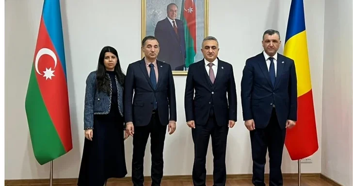 Делегация Коллегии адвокатов Азербайджана посетила посольство в Румынии