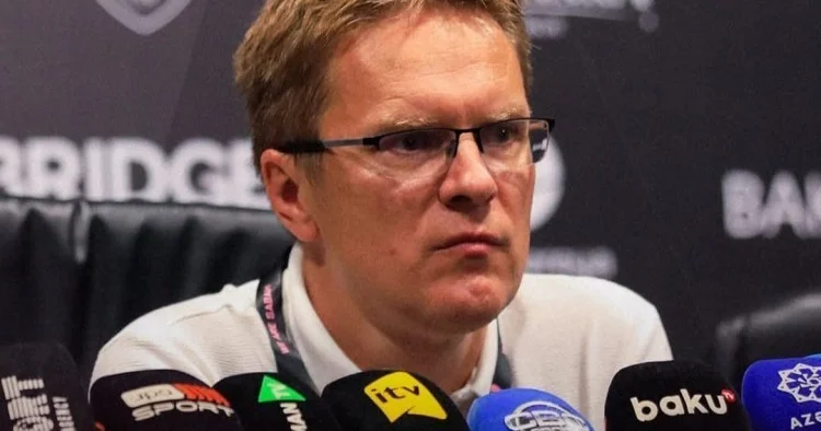 Valdas Dambrauskas: Bu cür meydançalarda futbolçuların inkişaf etməsi mümkün deyil