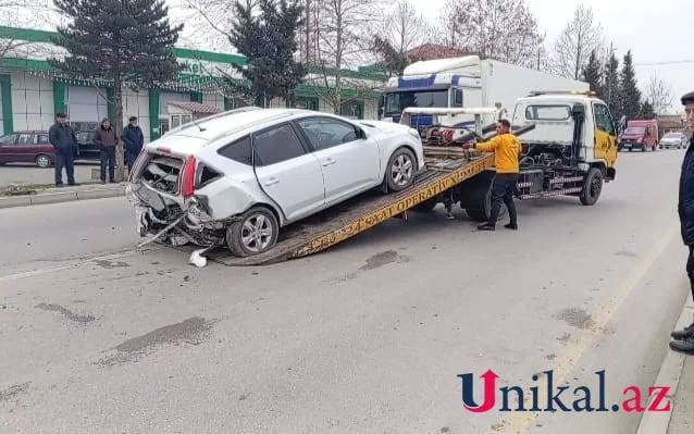 Xaçmazda Opel ilə Kia toqquşdu Xəsarət alanlar var