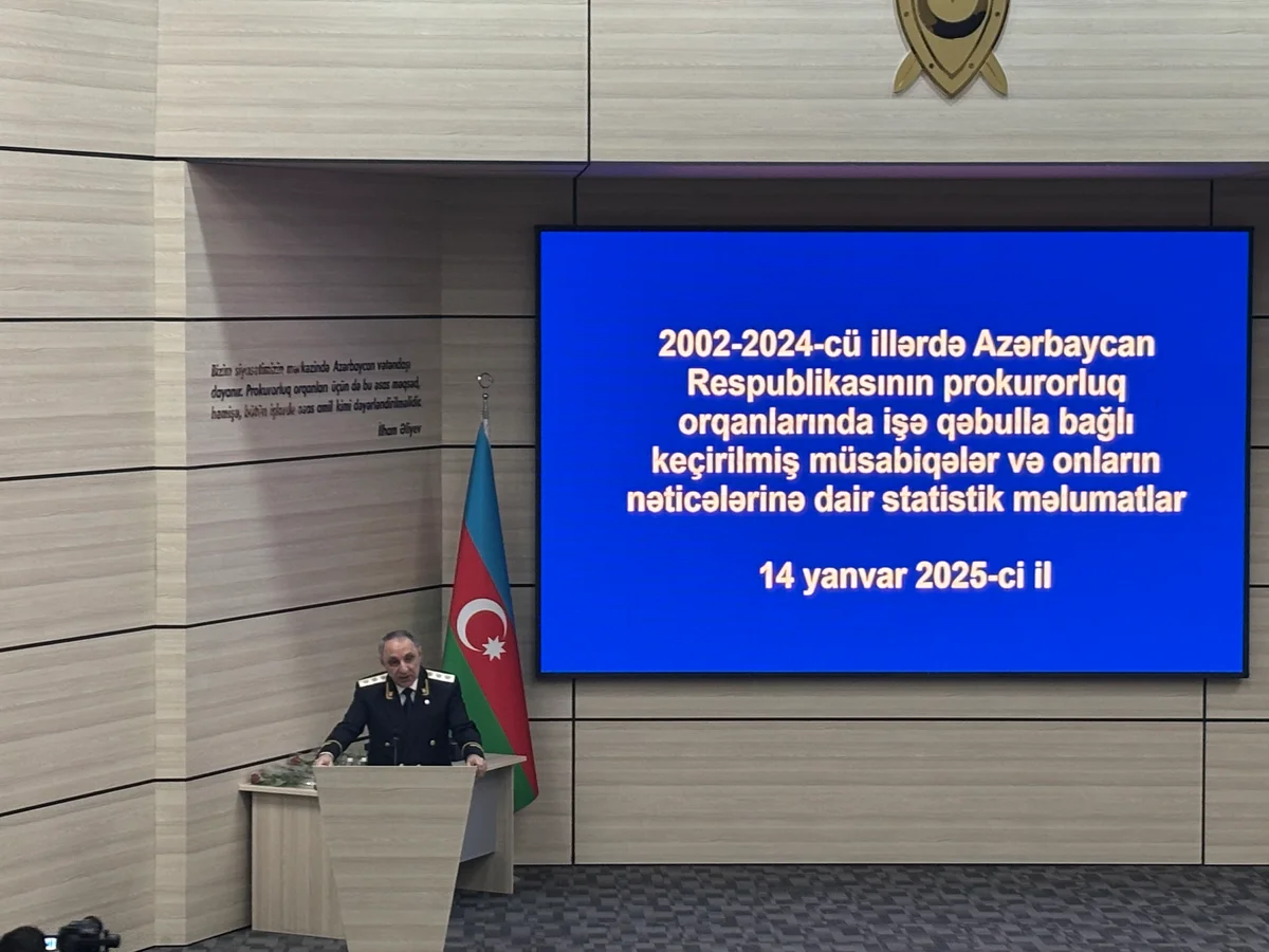 2024cü ildə on bir nəfər Prokurorluq orqanlarından xaric edilib