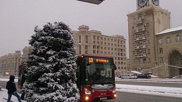 Sabah Bakıya qar yağacaq? Milli Hidrometeorologiya Xidməti məlumat yaydı