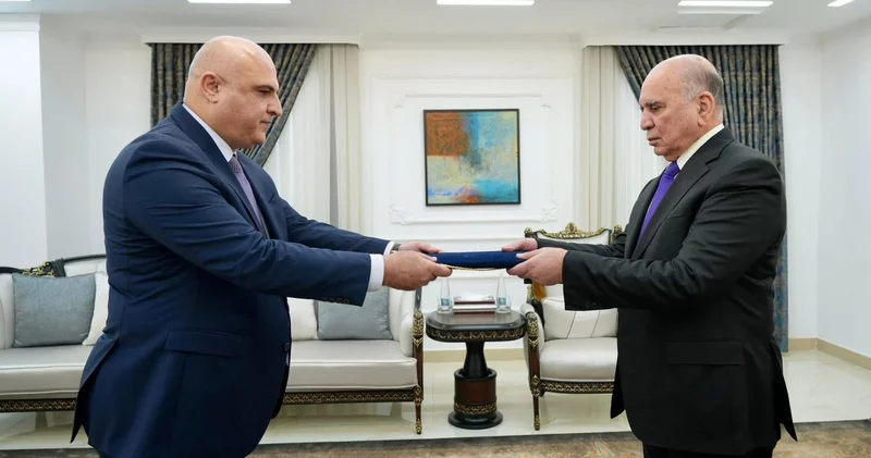 Azərbaycan səfiri Eldar Süleymanov İraqda etimadnaməsini təqdim etdi