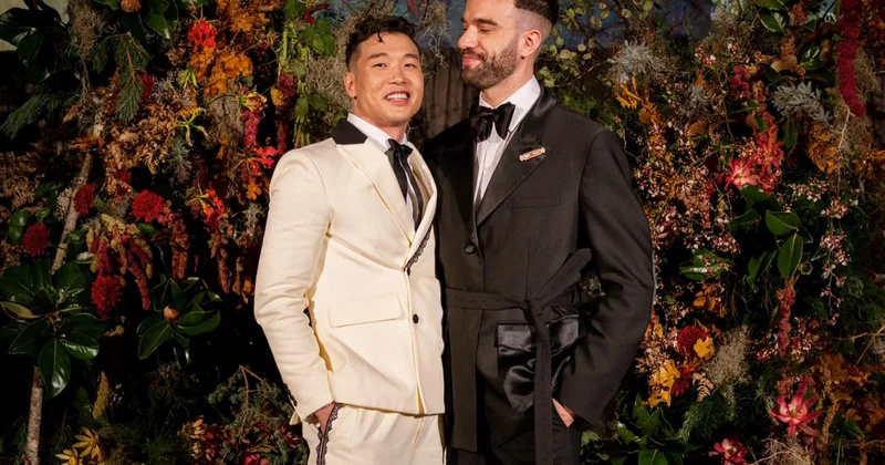 37 yaşlı aktyor həmcinsi ilə evləndi