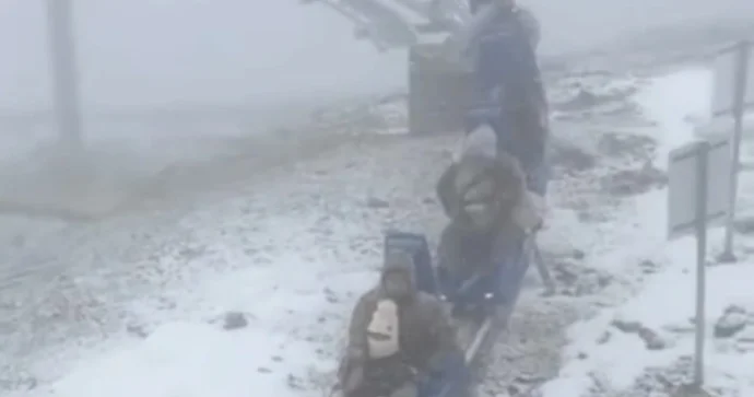 Tufandağa istirahətə gedənlər dağ kosteri xəttində qaldı; heç kim kömək etmədi VİDEO