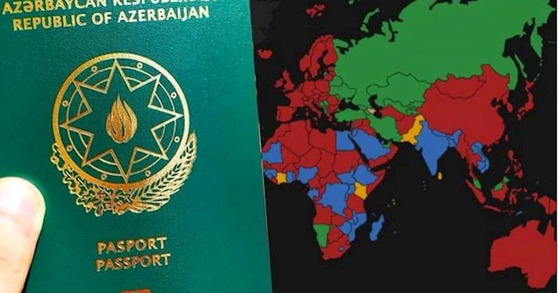 Azərbaycan pasportu ilə vizasız gedə biləcəyimiz ölkələr Siyahı
