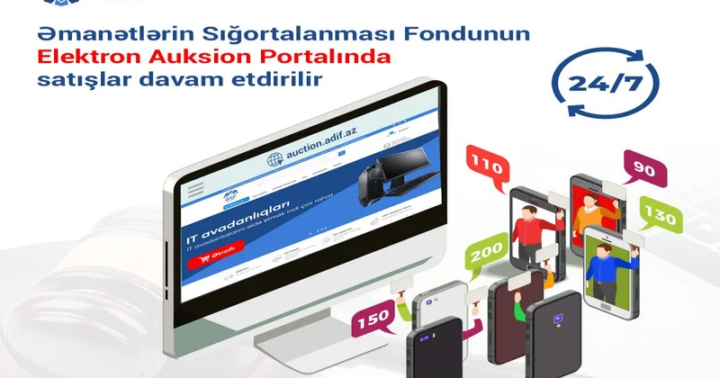 ƏSF in Elektron Auksion Portalında satışlar davam etdirilir