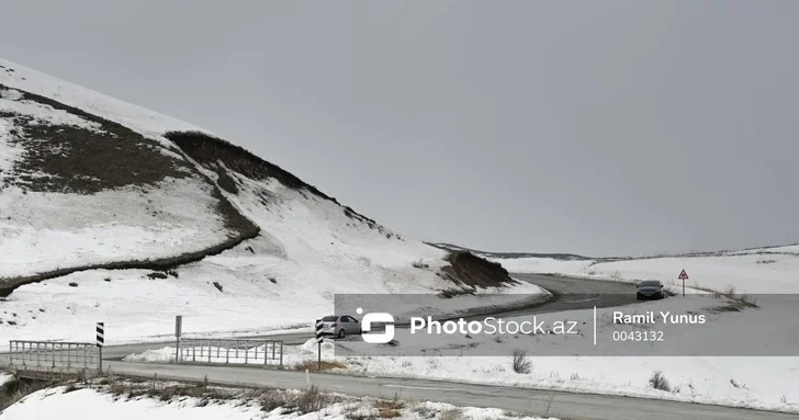 Метеорологическая сводка: в горных регионах Азербайджана выпало до 30 см снега