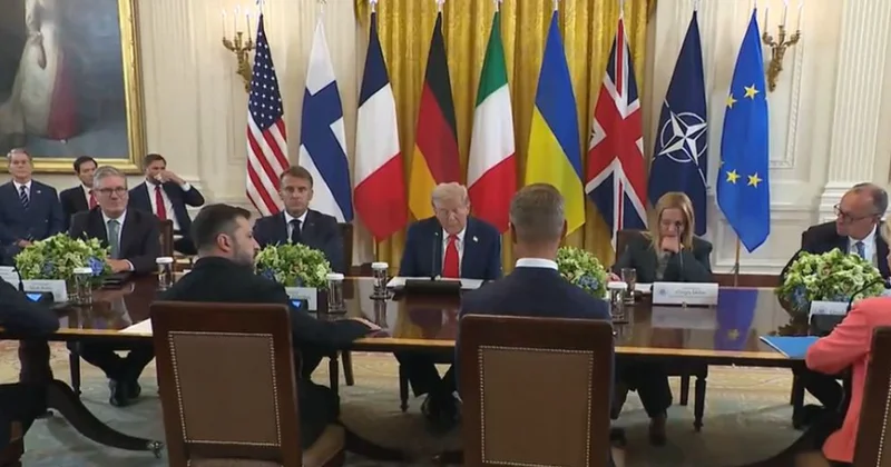 Avropa liderləri Davosda ABŞ prezidenti ilə görüşəcəklər