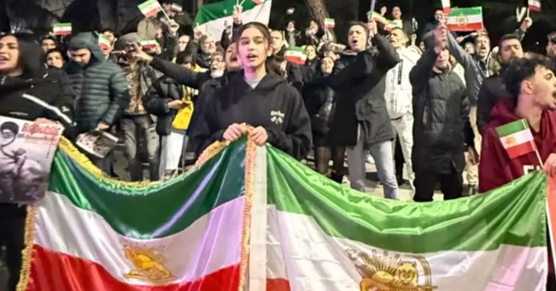 В Тбилиси митинг в поддержку протестующих в Иране видео